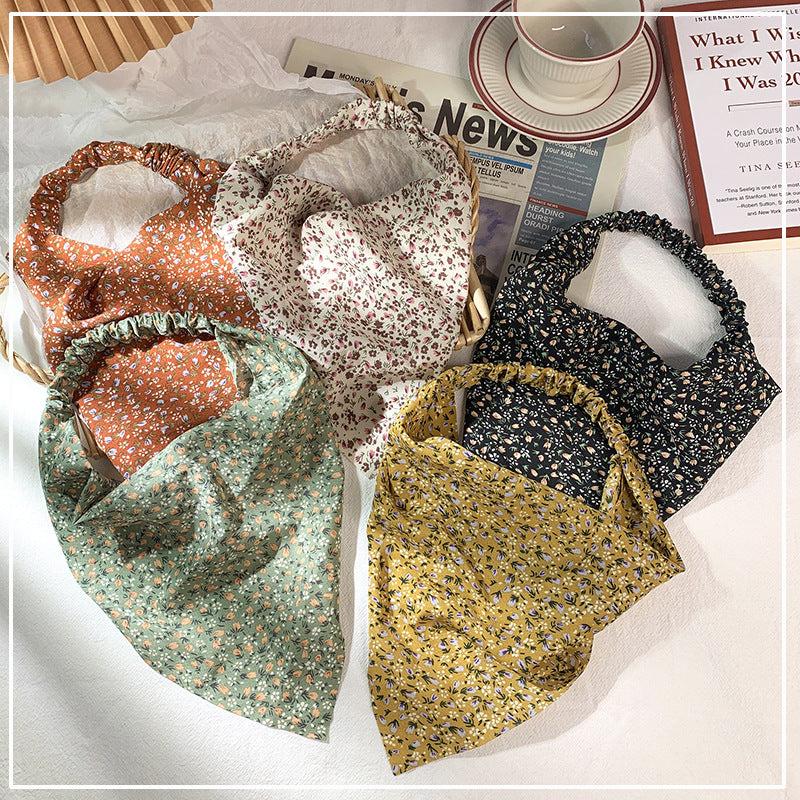 Boho Floral Chiffon Bandana Hair Scarf Stretchy Headband