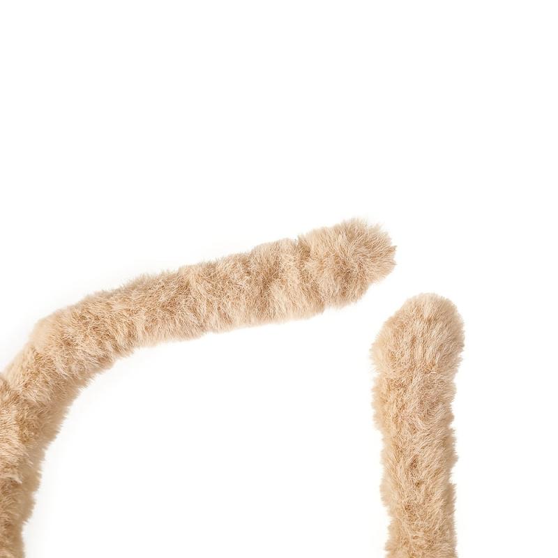 Plush Cat Ears Headband Winter Hair Hoop Makeup Bandana Hair Accessories