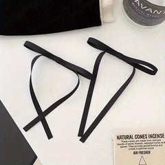 Y2K Solid Hair Ribbon Sweet Hair Accessories For Braids Ponytail