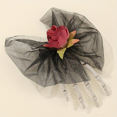 Halloween Flower Duck Billed Clip Head Piece