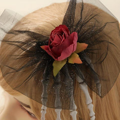 Halloween Flower Duck Billed Clip Head Piece