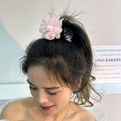 Flower Hair Claw Clip Acrylic Hairpin Clamp Jaw Clamp Clip Hair Decoration