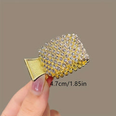 Rhinestone Hair Clip Back Head Hair Clip Head Jewelry Hair Accessories