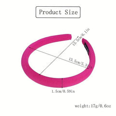 Solid Thin Hair Hoop for Face Spa Make Up