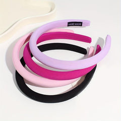 Solid Thin Hair Hoop for Face Spa Make Up
