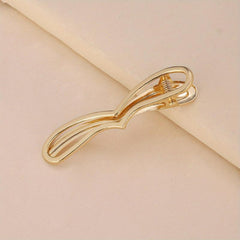 Metal Geometric Hair Clip Bangs Clip Duck Billed Hair Accessory