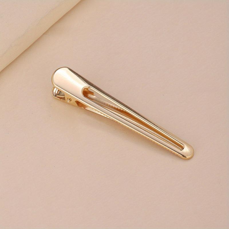 Metal Geometric Hair Clip Bangs Clip Duck Billed Hair Accessory