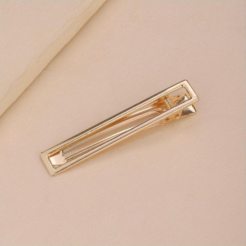Metal Geometric Hair Clip Bangs Clip Duck Billed Hair Accessory