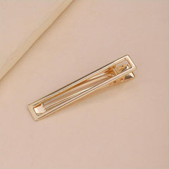 Metal Geometric Hair Clip Bangs Clip Duck Billed Hair Accessory