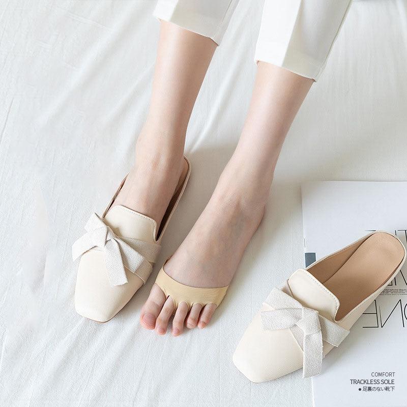 Women's Forefoot Cushion Pads - Invisible Socks Ball Of Foot Cushions