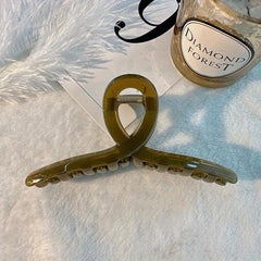 Geometric Hair Claw Clip Acrylic Jelly Banana Clip Bath Jaw Clamp Clip