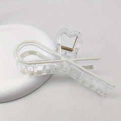 11 Clear Frame Banana Clip Non Slip Hair Accessory