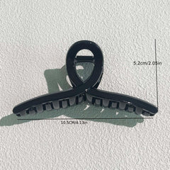 6pcs Large Hair Claw Vintage Solid Shark Claw Hair Accessories