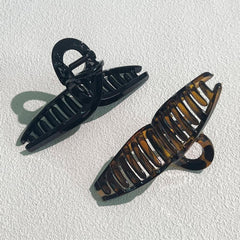6pcs Large Hair Claw Vintage Solid Shark Claw Hair Accessories