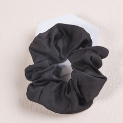 Silk Satin Hair Scrunchies Elastic Hair Bands Hair Ties Ponytail Holder
