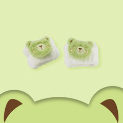 Cartoon Doll Plush Wristbands for Face Washing