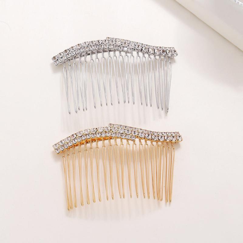 Rhinestone Hair Comb Head Jewelry Hair Accessories