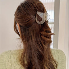 4 PCS Jelly Hair Jaw Clips Non Slip Hair Claw Clip Hair Accessories