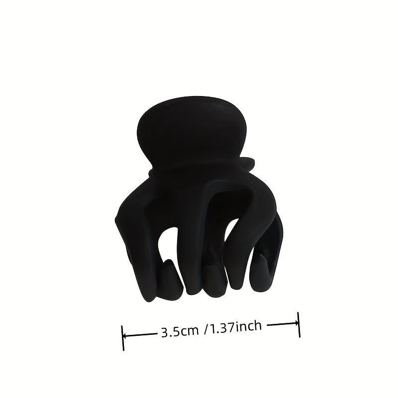 3pcs Small Frosted Hair Claw Clip Hair Accessories