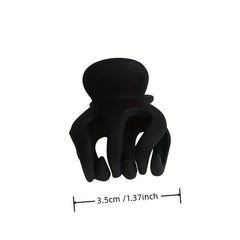 3pcs Small Frosted Hair Claw Clip Hair Accessories
