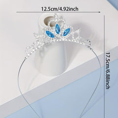 Glitter Princess Tiara Crown Headband for Kids Girls Birthday