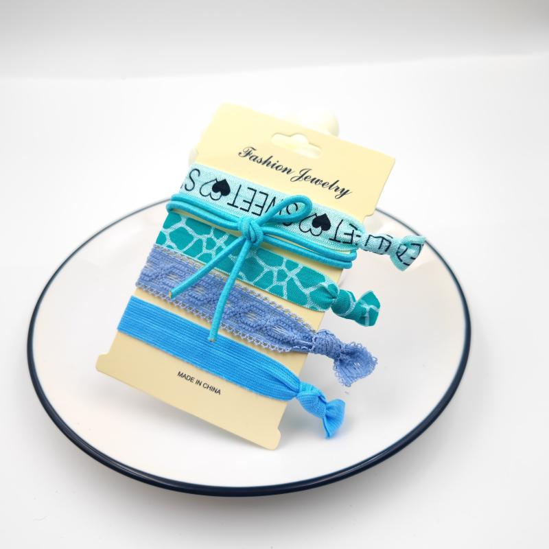 5pcs Knotted Hair Ring No Crease Hair Rope Hair Accessories