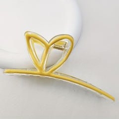 4PCS Rabbit Ears Hair Claw Enamel Shark Claw Hair Accessories