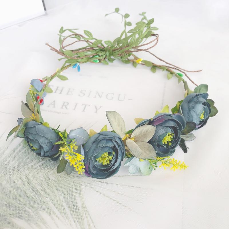 Camellia Flower Headband Holiday Hair Accessories