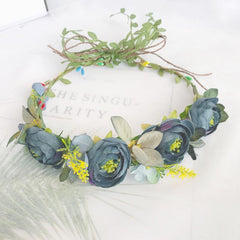 Camellia Flower Headband Holiday Hair Accessories