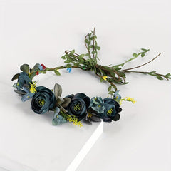 Camellia Flower Headband Holiday Hair Accessories