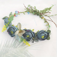 Camellia Flower Headband Holiday Hair Accessories