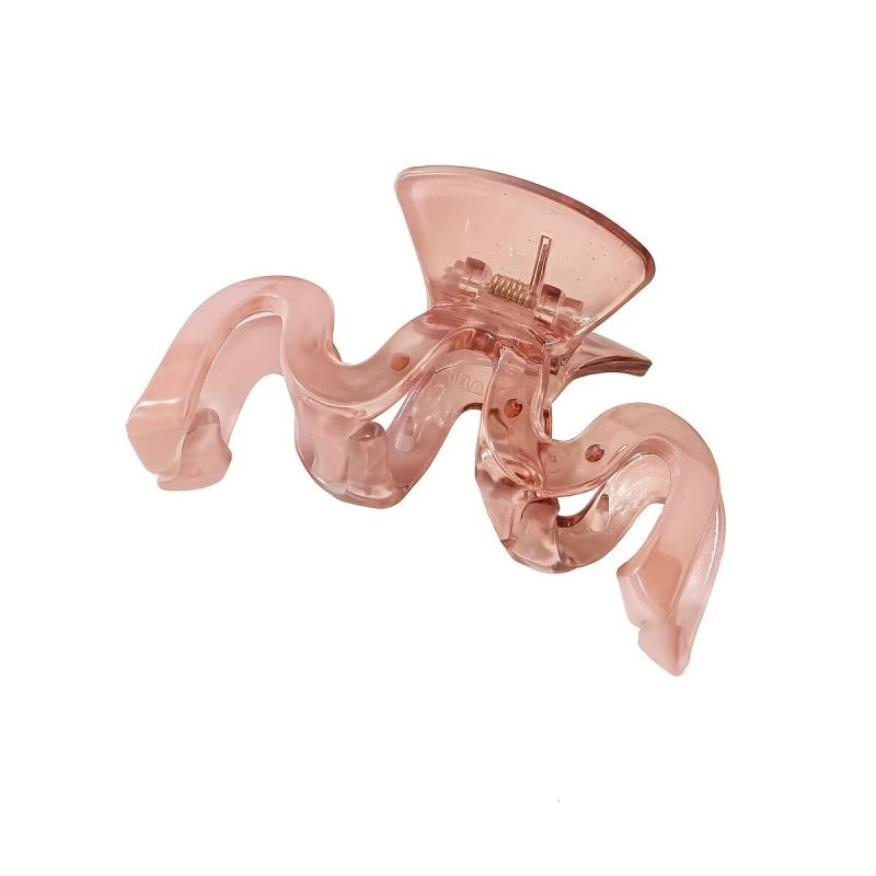 Transparent Shark Claw Style Hair Claw Ponytail Holder Hair Accessories