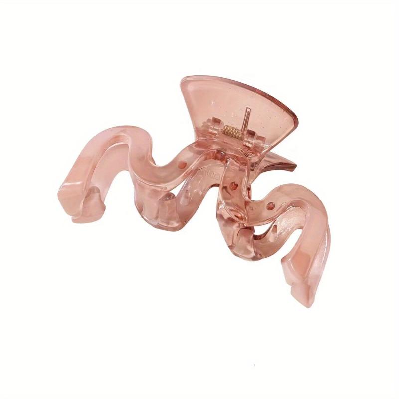 Transparent Shark Claw Style Hair Claw Ponytail Holder Hair Accessories