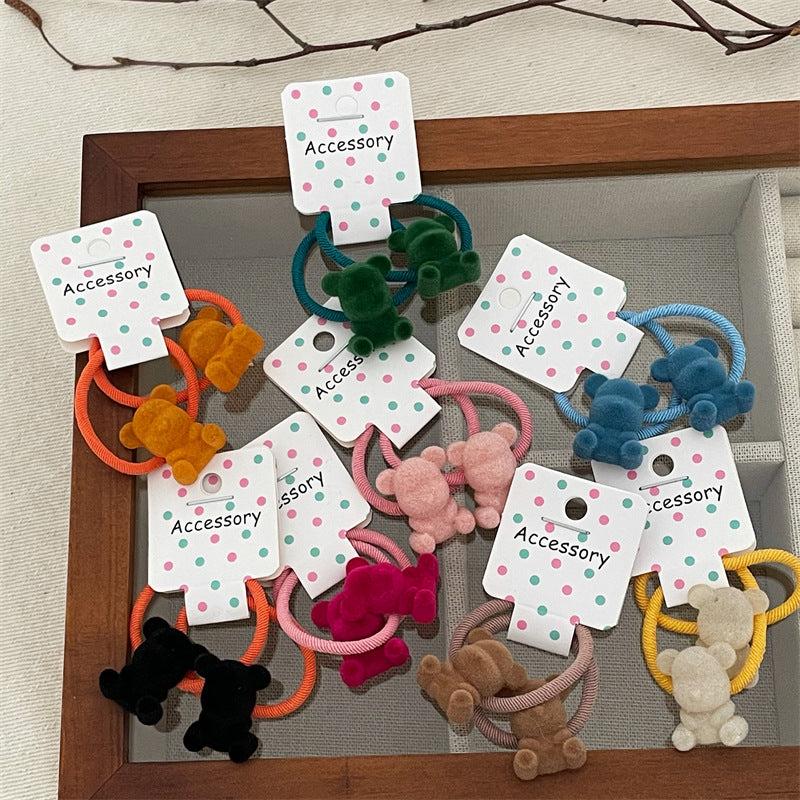 Cute Bear Hair Rope for Women