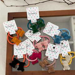 Cute Bear Hair Rope for Women