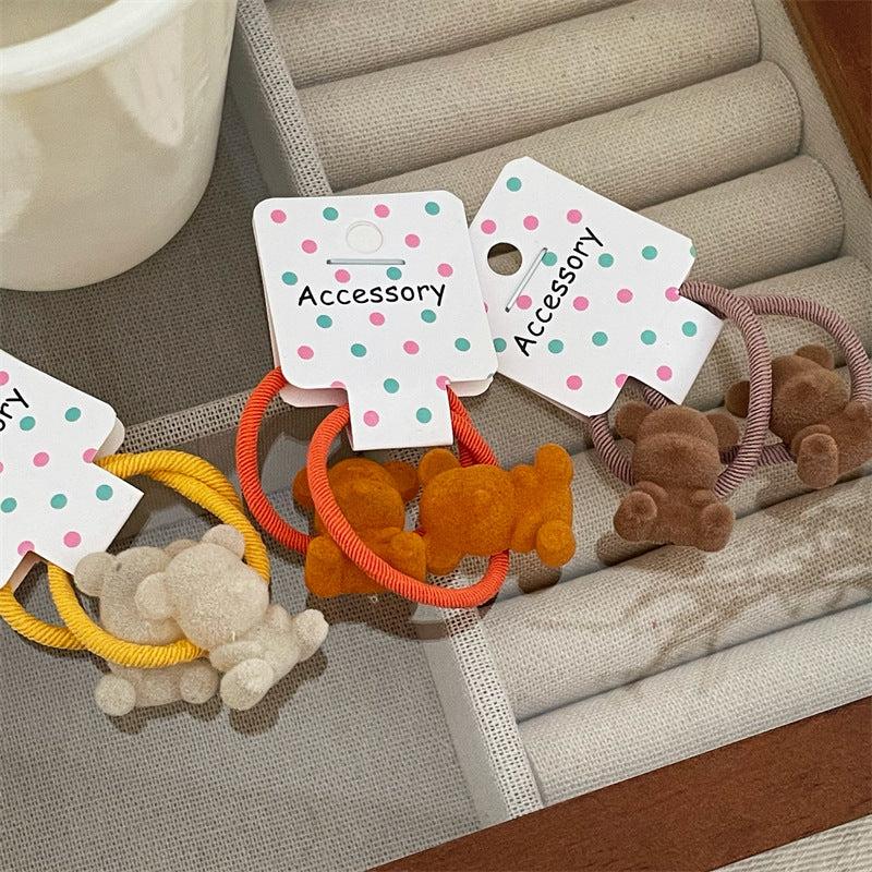 Cute Bear Hair Rope for Women