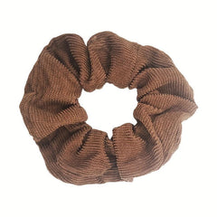 4pcs Plaid Pattern Scrunchie Hair Tie Elastic Hair Rope Retro Hair Accessories