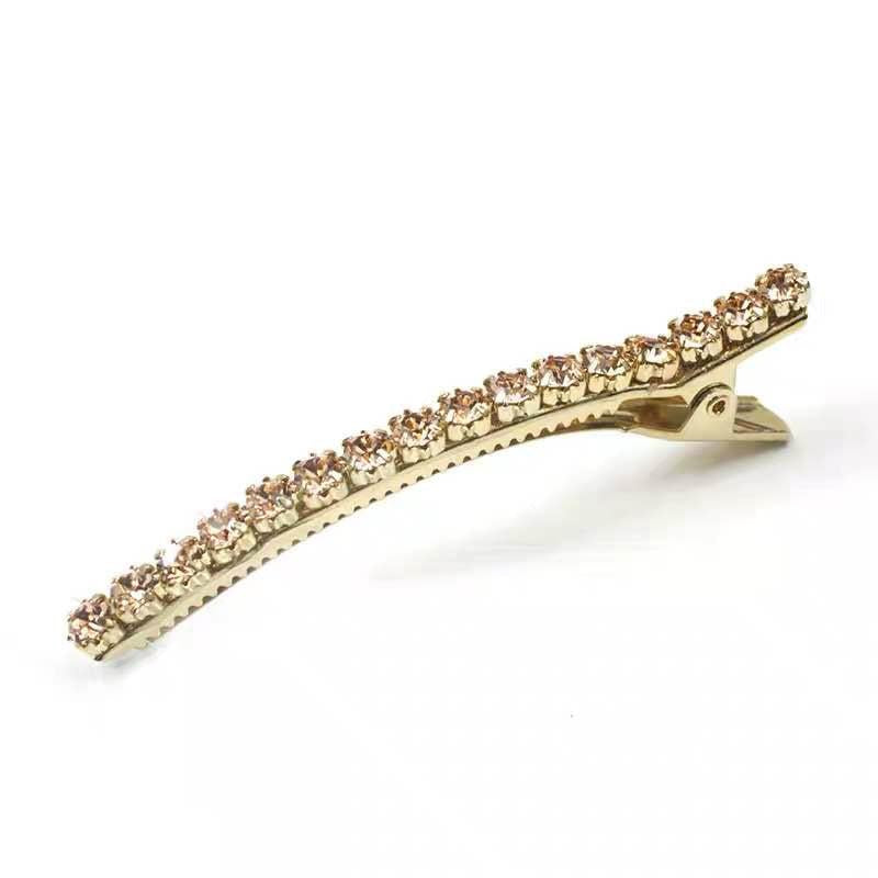 Rhinestone Duck Billed Clips Hairpin Hair Accessories