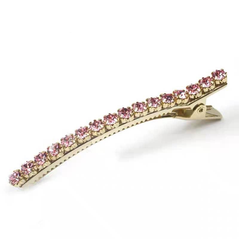 Rhinestone Duck Billed Clips Hairpin Hair Accessories
