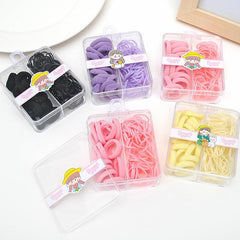 Thick Hair Tie Set Soft Hair Rope Ponytail Holder