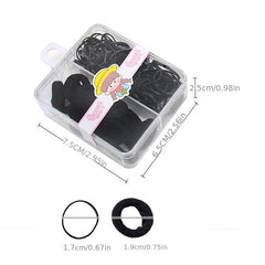 Thick Hair Tie Set Soft Hair Rope Ponytail Holder