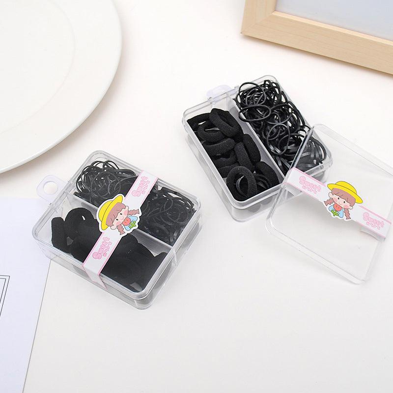Thick Hair Tie Set Soft Hair Rope Ponytail Holder