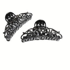 Hollow Hair Claw Ponytail Holder Non-slip Hair Clip