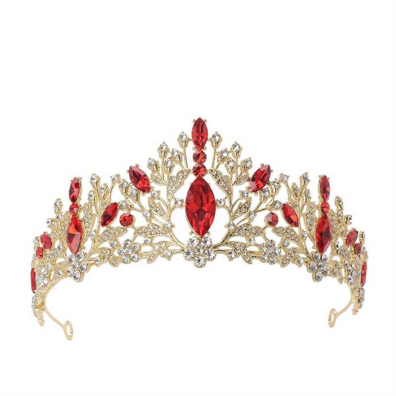 Rhinestone Decor Headband Crown Wedding Headband Crystal Bridal Headband