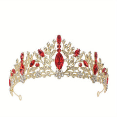 Rhinestone Decor Headband Crown Wedding Headband Crystal Bridal Headband