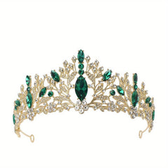 Rhinestone Decor Headband Crown Wedding Headband Crystal Bridal Headband