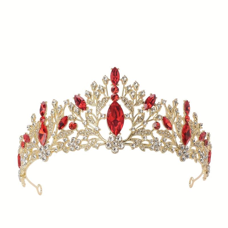 Rhinestone Decor Headband Crown Wedding Headband Crystal Bridal Headband