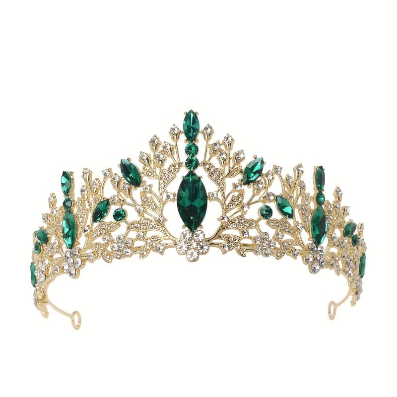 Rhinestone Decor Headband Crown Wedding Headband Crystal Bridal Headband