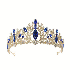 Rhinestone Decor Headband Crown Wedding Headband Crystal Bridal Headband