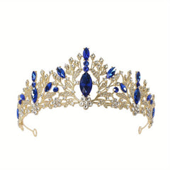 Rhinestone Decor Headband Crown Wedding Headband Crystal Bridal Headband